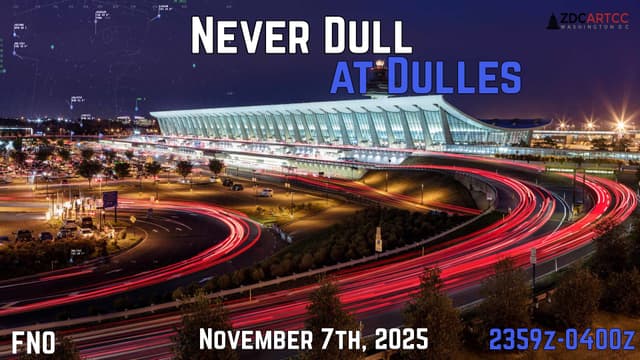 Never Dull at Dulles