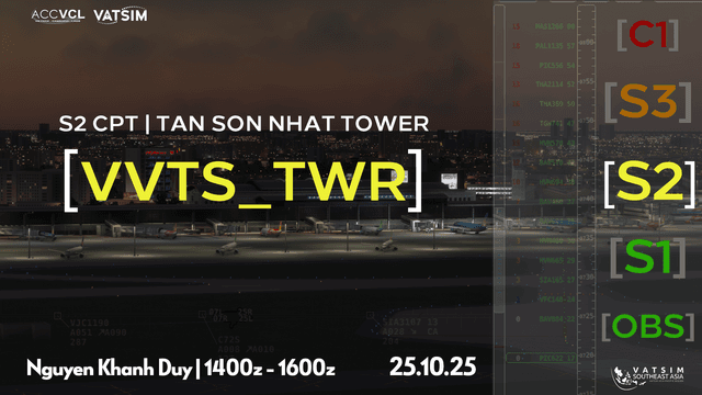 [VVTS_TWR] | S2 Exam