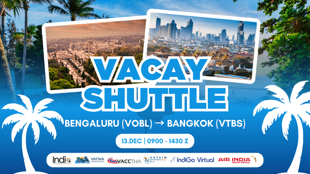 Vacay Shuttle: VOBL - VTBS