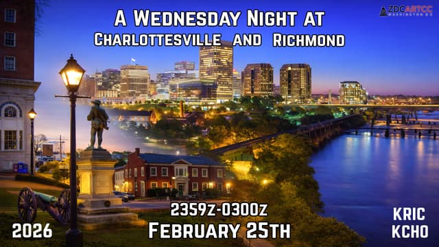 A Wednesday Night at Richmond and Charlottesville